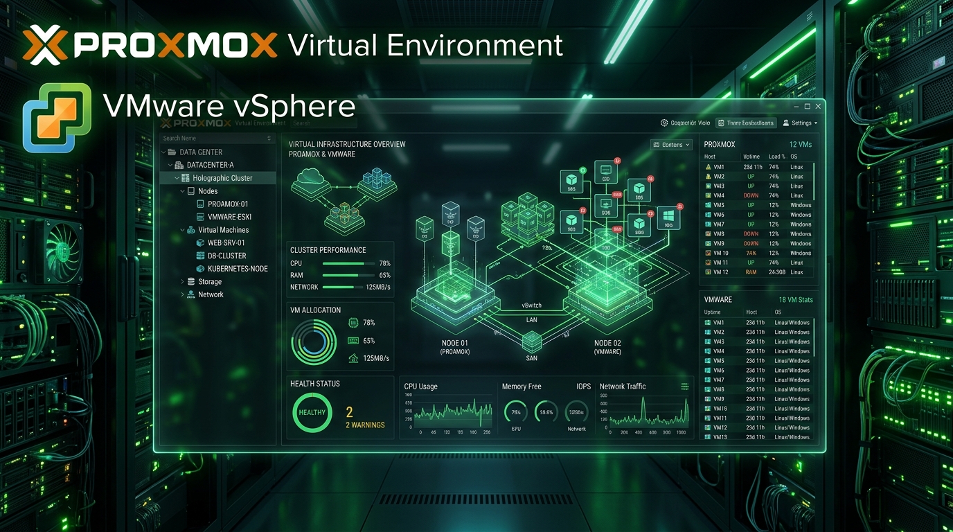 Virtualización Avanzada Proxmox & VMware